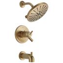 Delta Faucet Champagne Bronze Single Handle Multi Function Bathtub & Shower Faucet (Trim Only) 