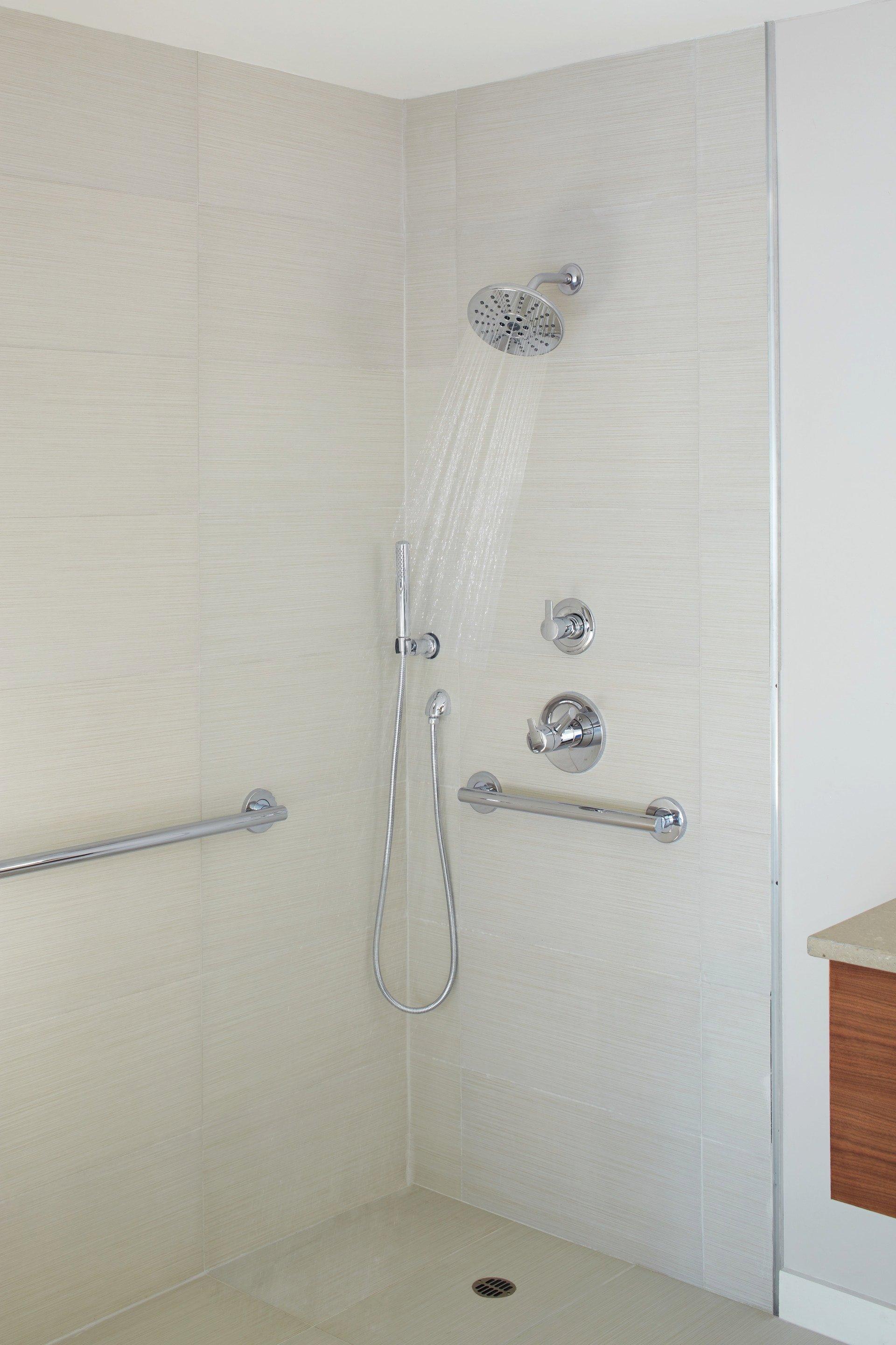 Delta Faucet Chrome Shower Faucet Trim with Double Lever Handle (Trim Only) 