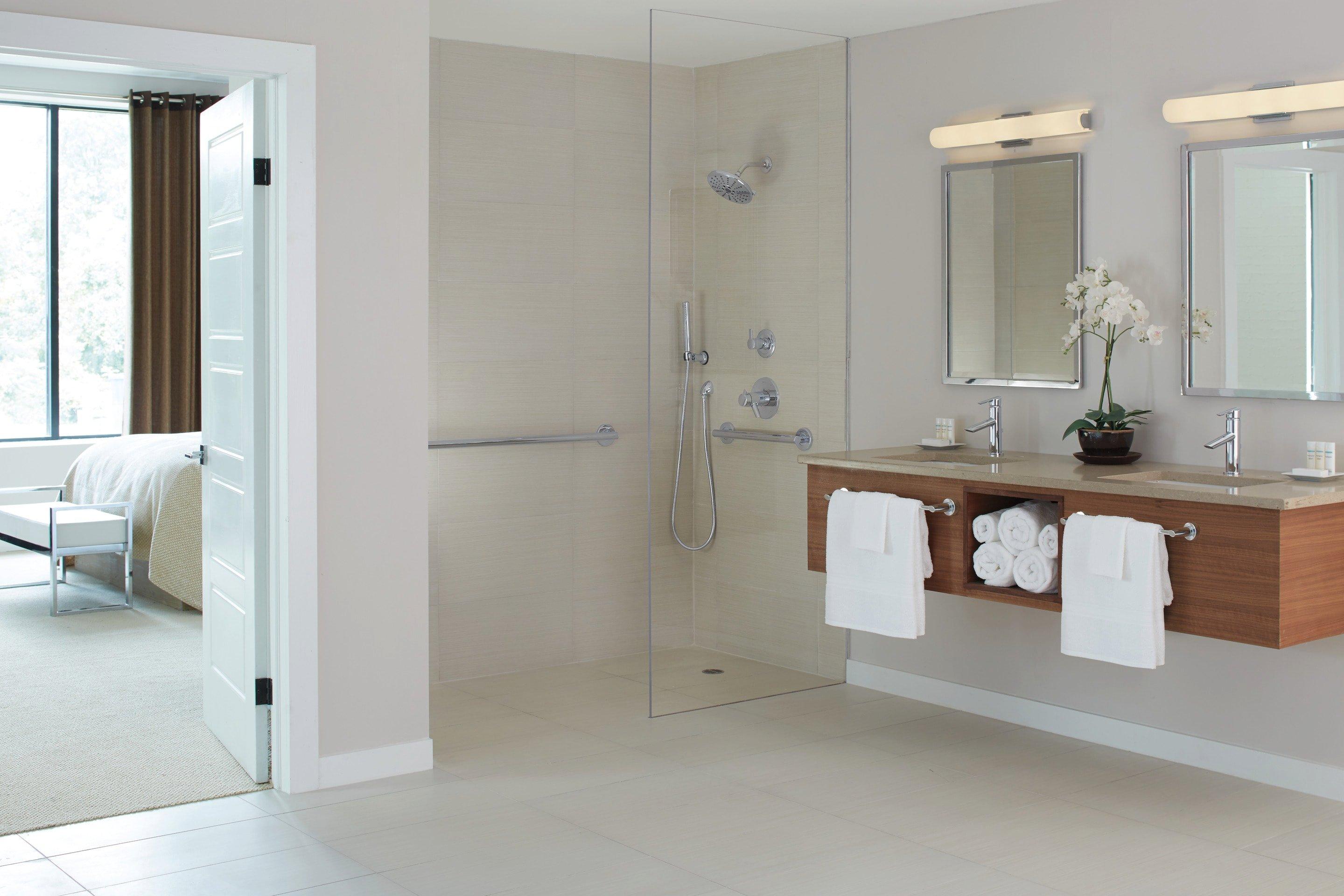 Delta Faucet Chrome Shower Faucet Trim with Double Lever Handle (Trim Only) 