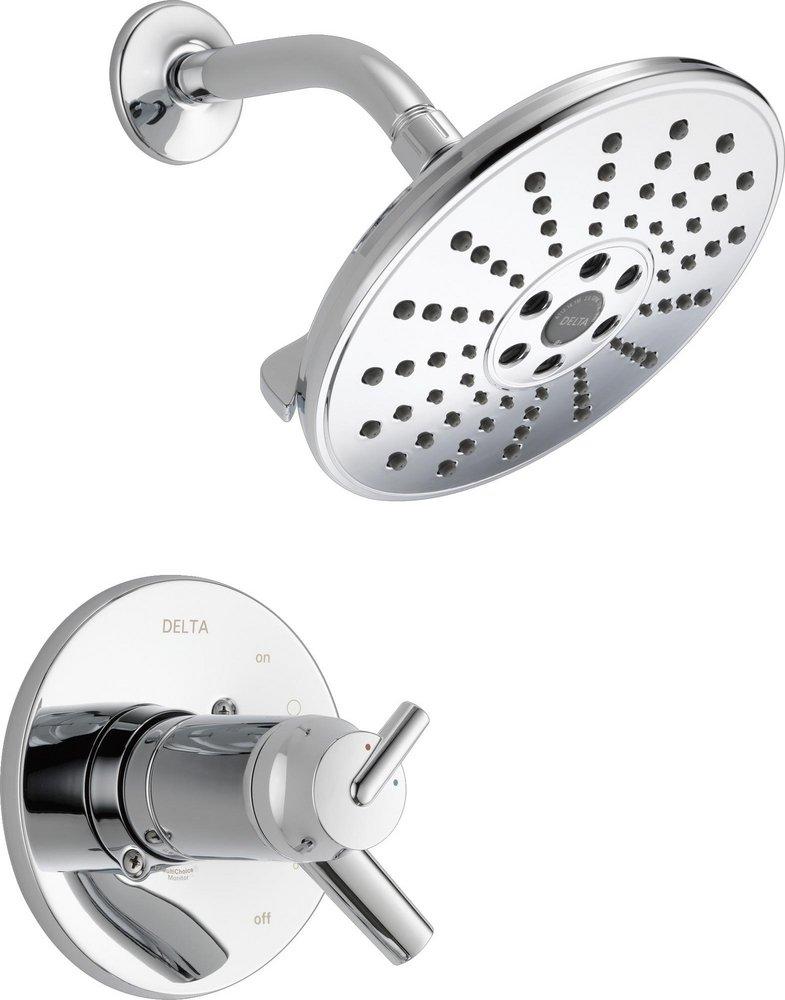 Delta Faucet Chrome Two Handle Multi Function Shower Faucet (Trim Only) 