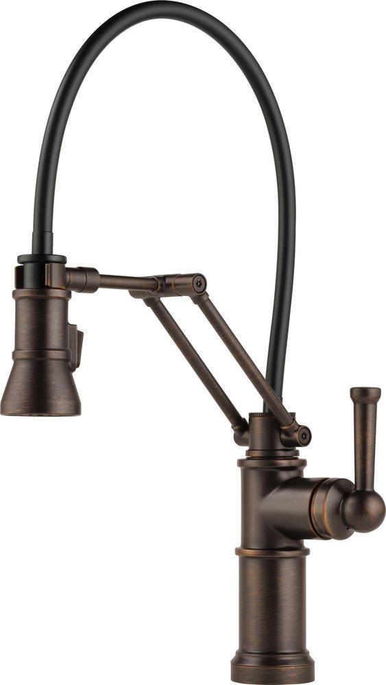 Brizo Venetian&reg; Bronze Single Handle Pull Down Kitchen Faucet 