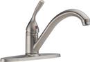 Delta Faucet Brilliance&reg; Stainless Single Handle Kitchen Faucet 