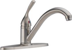 Single Handle Kitchen Faucet in Brilliance&reg; Stainless