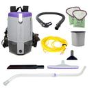 6 qt. Backpack Vacuum with  Xover Multi-Surface Telescoping Wand Tool Kit