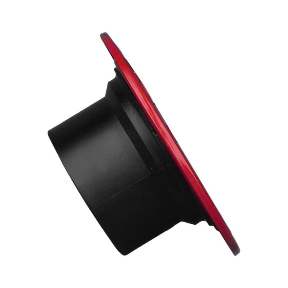 Black ABS DWV Adjustable Closet Flange With Metal Ring 