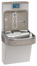 Elkay Light Grey Granite Bottle Filling Station with Single Cooler 