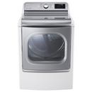 9.0 cf Front Load Electric Dryer in White