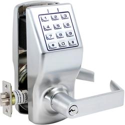 3-3/16 in. Digital Keypad Door Lock in Satin Chrome
