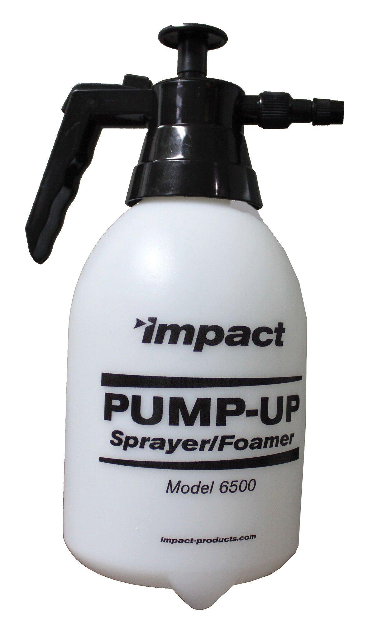 Impact Products Black Plastic Foamer Sprayer in Black and Translucent 