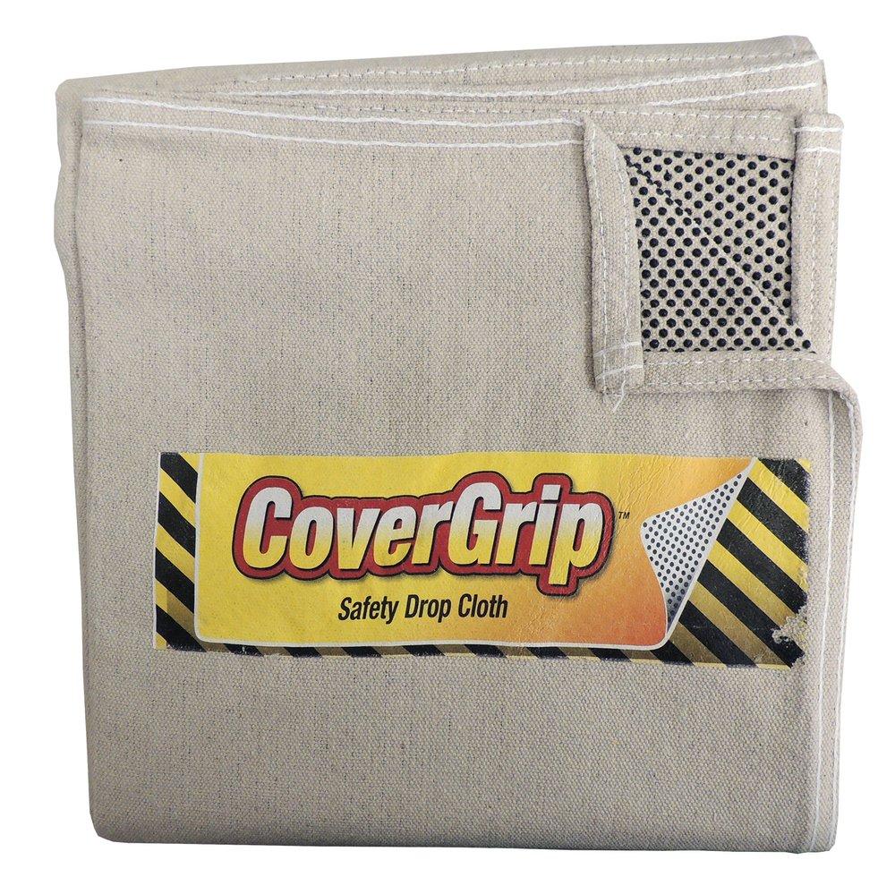 Supco Tan Canvas and Plastic Drop and Safe Cloth in Tan 