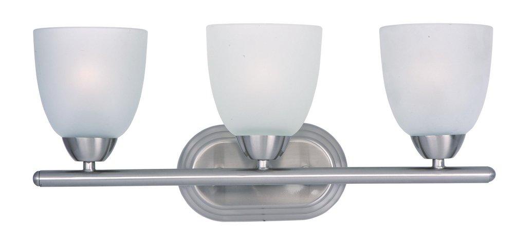 Maxim Lighting&reg; Satin Nickel 60W 3-Light Incandescent Bracket 