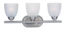 Maxim Lighting&reg; Satin Nickel 60W 3-Light Incandescent Bracket 