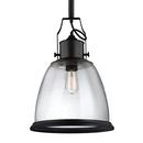 Generation Lighting Oil Rubbed Bronze 14 in. 75W 1-Light Medium E-26 Incandescent Pendant Light 