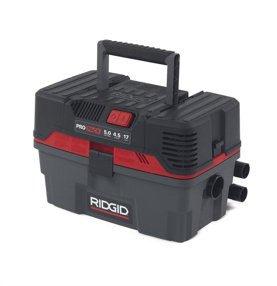 RIDGID Black 4.5 gal Wet & Dry Shop Vacuum 