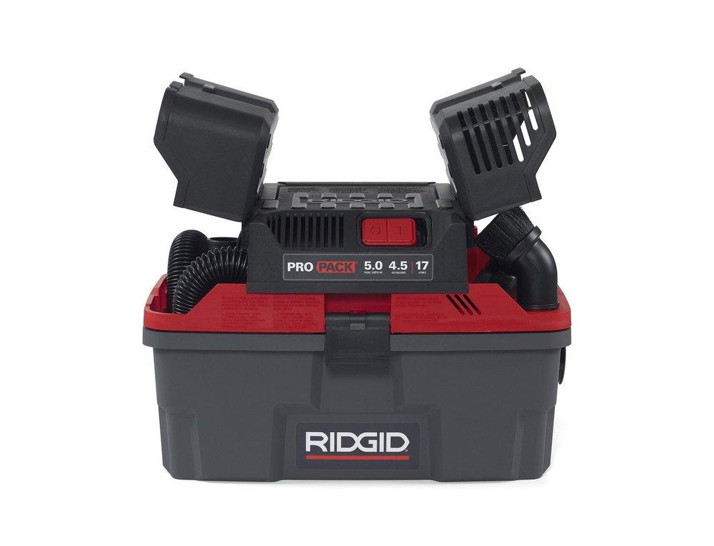 RIDGID Black 4.5 gal Wet & Dry Shop Vacuum 