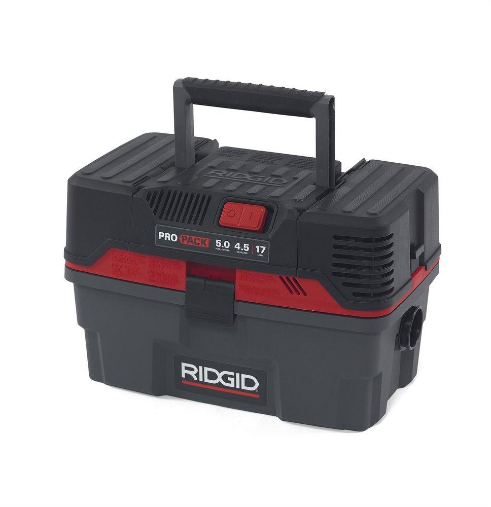 RIDGID Black 4.5 gal Wet & Dry Shop Vacuum 