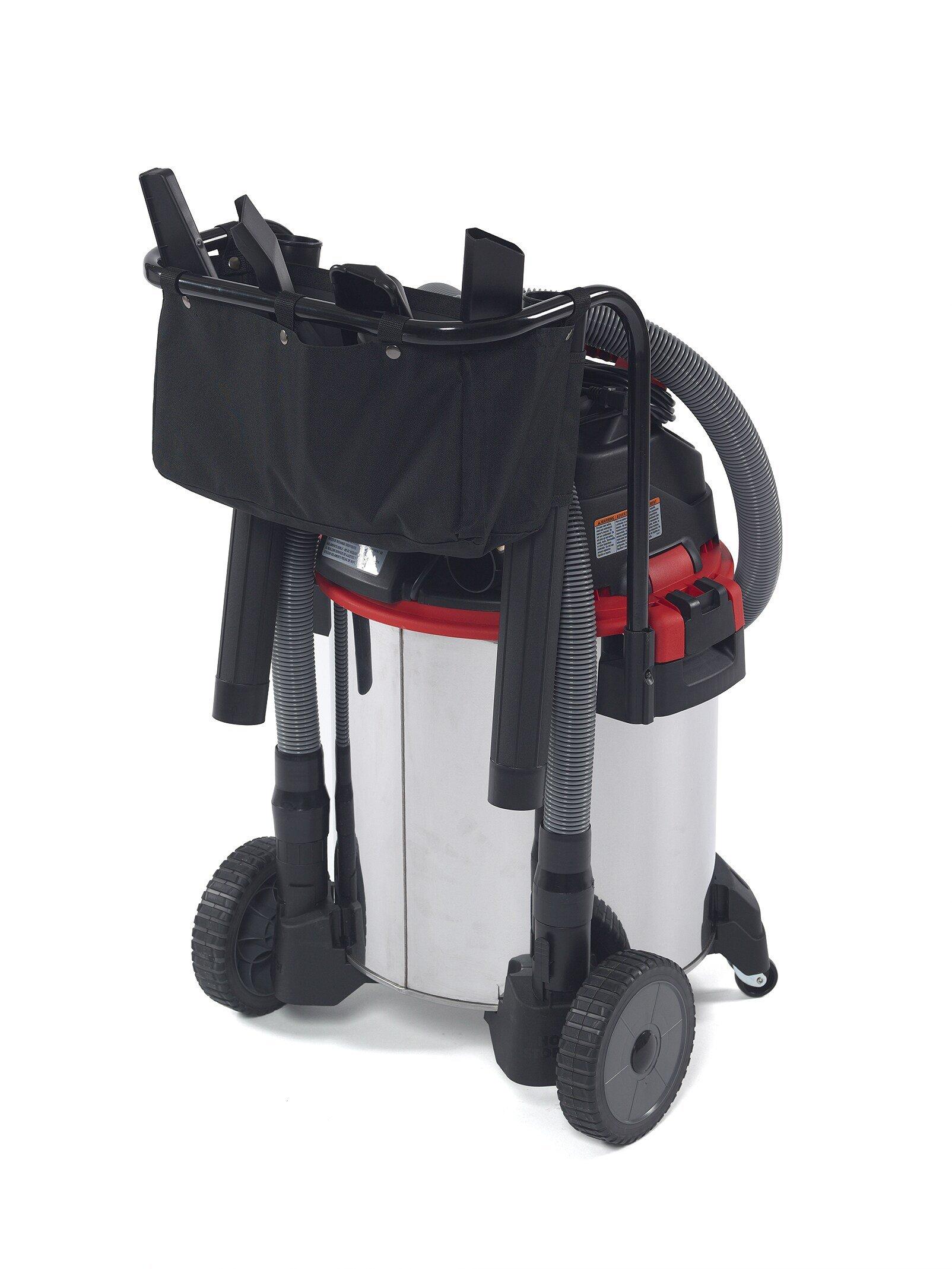 RIDGID Grey Stainless Steel Wet/Dry Vacuum with Cartridge 