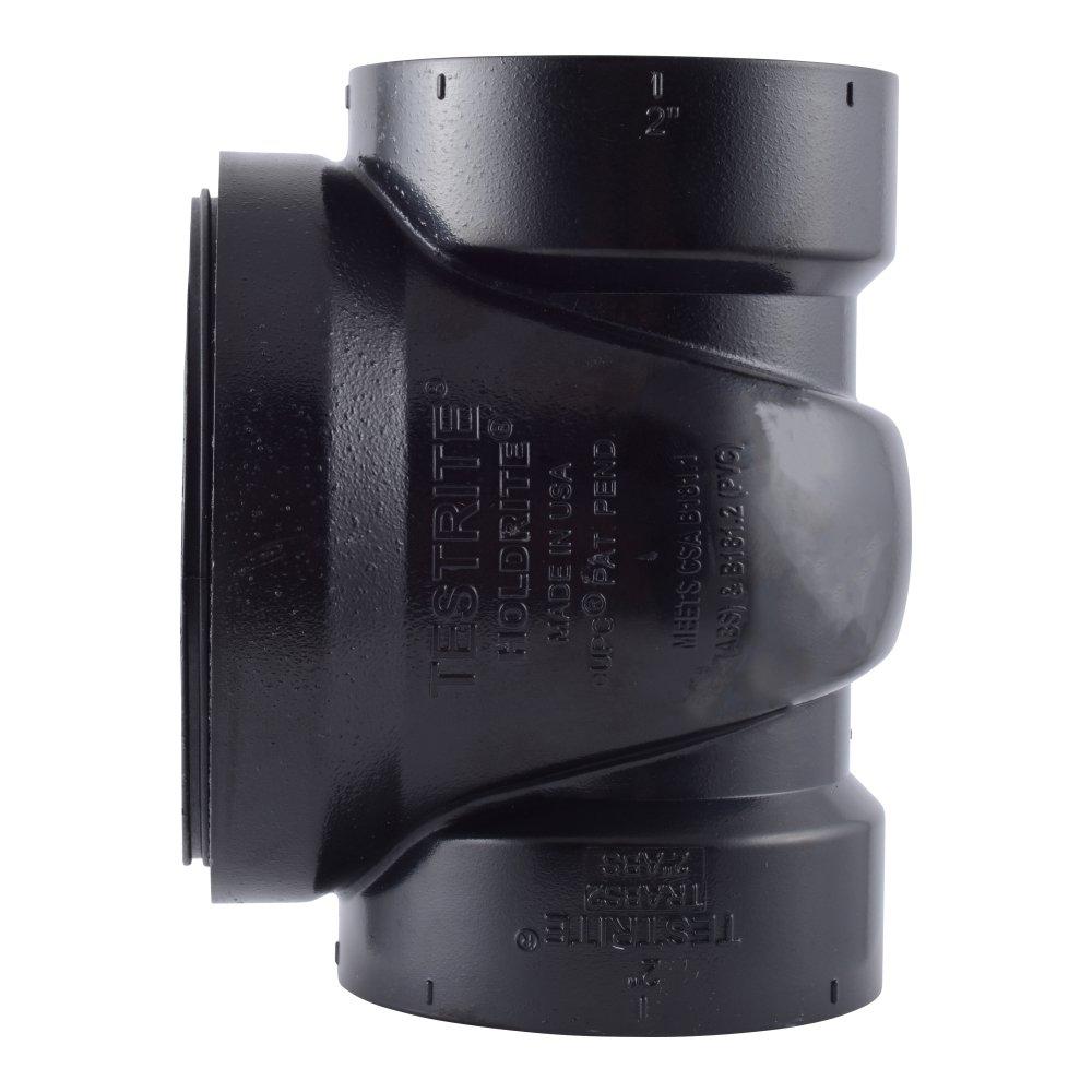 HoldRite&trade; Black Cleanout DWV ABS Tee 