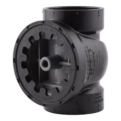 2 in. Cleanout DWV ABS Tee