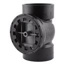 HoldRite™ Black Cleanout DWV ABS Tee 