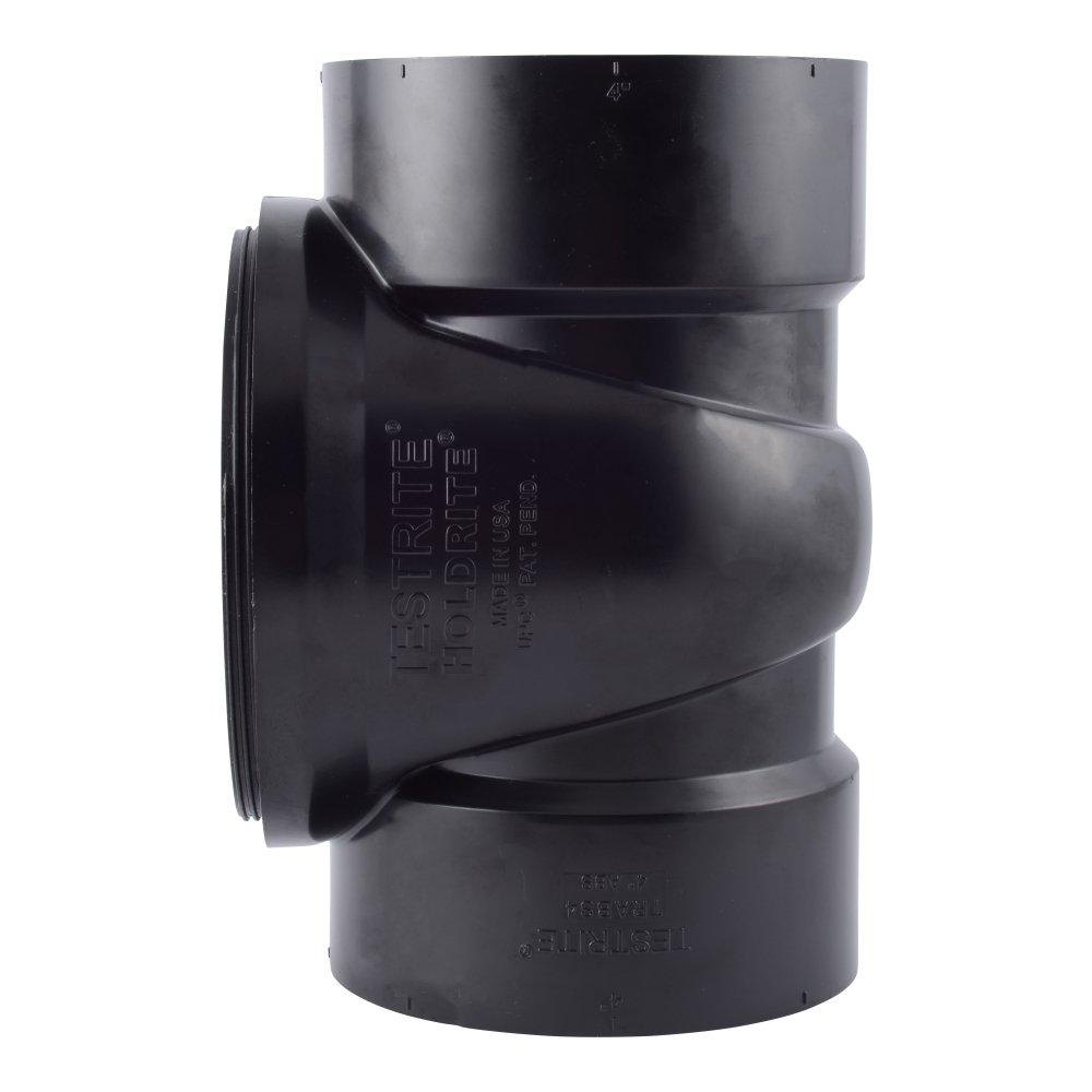 HoldRite&trade; Black Cleanout DWV ABS Tee 