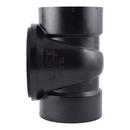 HoldRite&trade; Black Cleanout DWV ABS Tee 