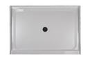JACUZZI&reg; White 60 in. Rectangle Shower Base 