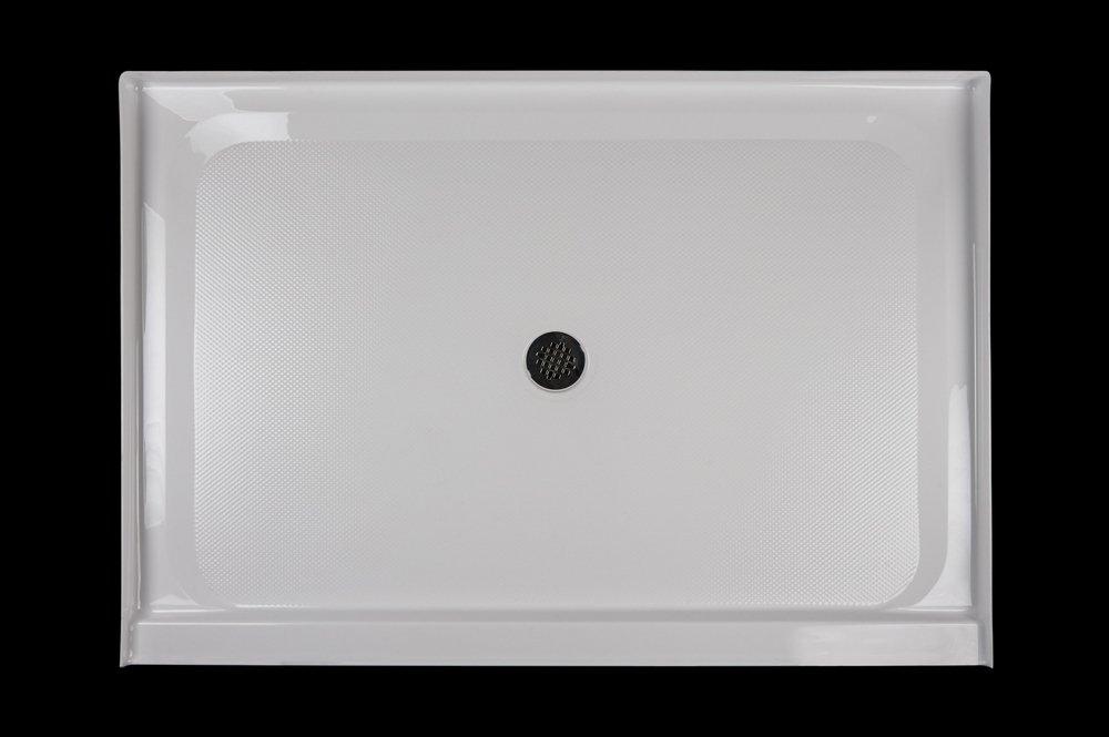 JACUZZI&reg; White 60 in. Rectangle Shower Base 