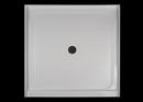 JACUZZI® White 48 in. Square Shower Base 