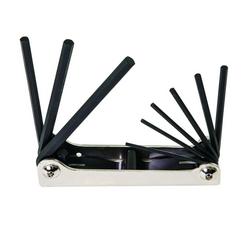 5/64 - 1/4 in. 9-Key Folding Hex Key Set
