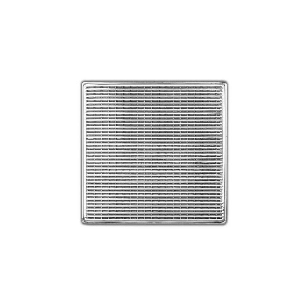 Infinity Drain Satin Stainless Steel Wedge Wire Strainer 