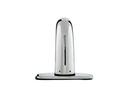 Zurn Polished Chrome 1.2 gpm Battery Sensor Faucet with 4 in. Cover Plate 