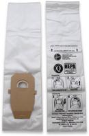 Hoover Black HEPA and Vacuum Bag 2-9/25 x 2-9/25 x 39/100 in. (Pack of 2) 