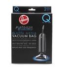 Hoover Black HEPA and Vacuum Bag 2-9/25 x 2-9/25 x 39/100 in. (Pack of 2) 