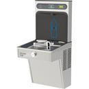 Halsey Taylor Stainless Steel Wall Mount Bottle Filling Station with Filtered Single Water Cooler 