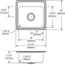 Halsey Taylor Stainless Steel Stainless Steel Indoor Bottle Filling Station 