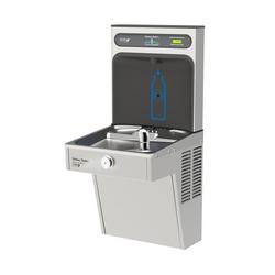 Non-Filtered Refrigerated Bottle Filling Station with Single Water Cooler (Vandal Resistant)