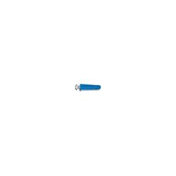 1 in. Blue 1/4 in. Plastic Anchor