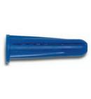 1 in. Blue 1/4 in. Plastic Anchor