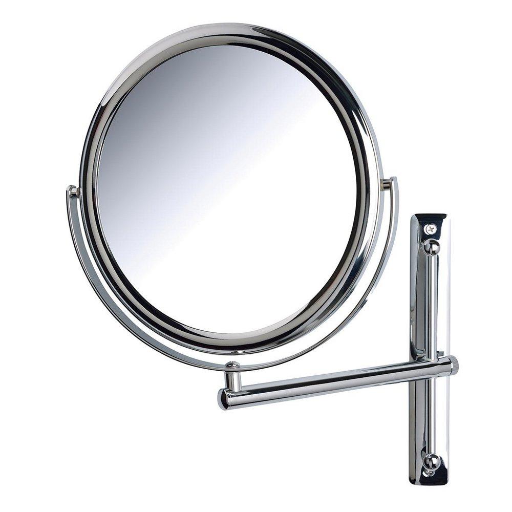 Jerdon Style Polished Chrome 9 in. Wall Mount Round 3X Magnifying Mirror 