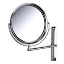 Jerdon Style Polished Chrome 9 in. Wall Mount Round 3X Magnifying Mirror 