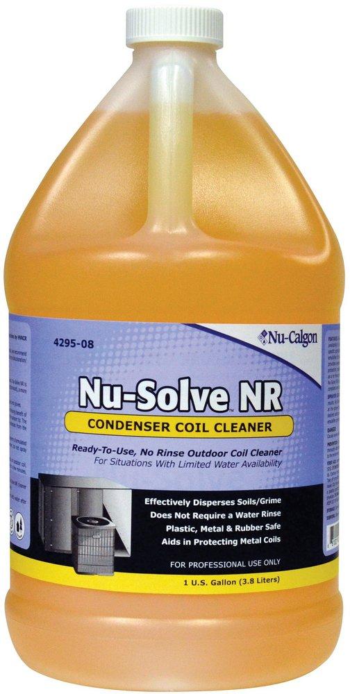 Nu-Calgon 1 Gallon NU-SOLVE NR Condenser COIL Cleaner 