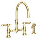 Newport Brass Forever Brass - PVD Bridge Kitchen Faucet 