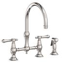 Newport Brass Polished Nickel - Natural Bridge Kitchen Faucet 