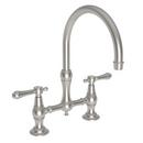 Newport Brass Satin Nickel - PVD Two Handle Bridge Kitchen Faucet 