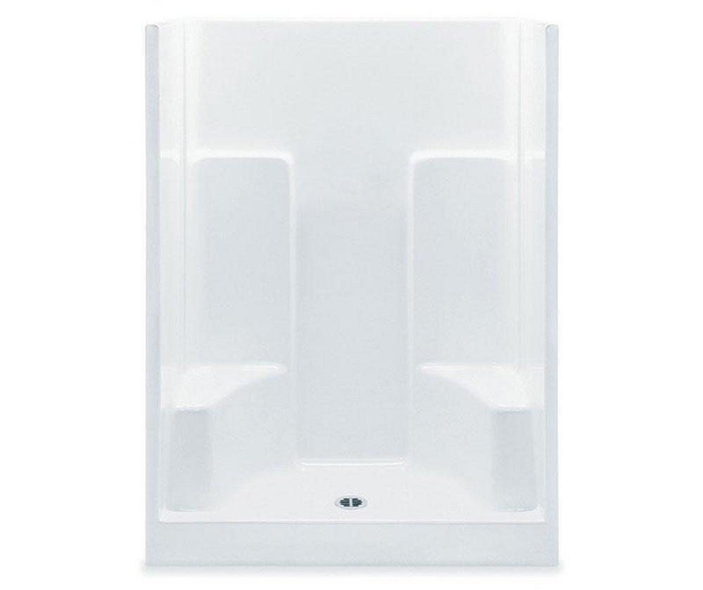 Aquatic White 36-1/4 x 60 x 73-1/4 in. Alcove Shower Unit 