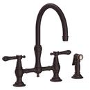 Newport Brass Venetian&reg; Bronze Two Handle Bridge Kitchen Faucet 