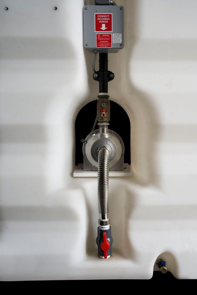 Talco Fire Systems Black 1-1/4 x 76 in. FNPT Stainless Steel Packaged Fire Pump System 