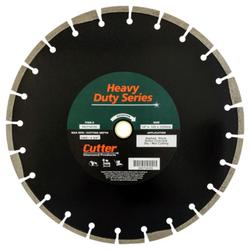 14 in. Asphalt, Block and Green Concrete Circular Saw