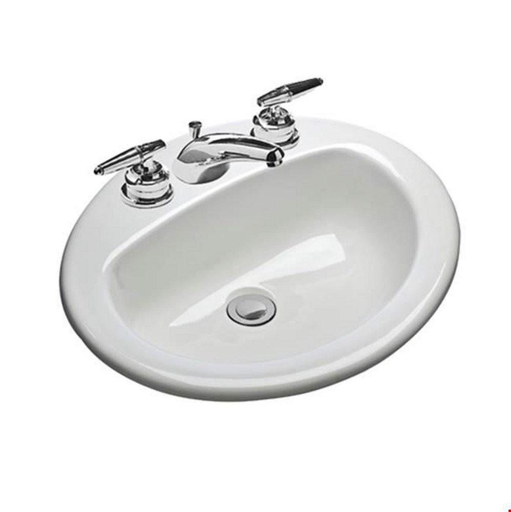 Mansfield Plumbing Products White Drop-in Basin 